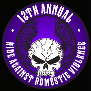 Punishers - Ride Against Domestic Violence logo for 2026 Annual RADV rider registration product image